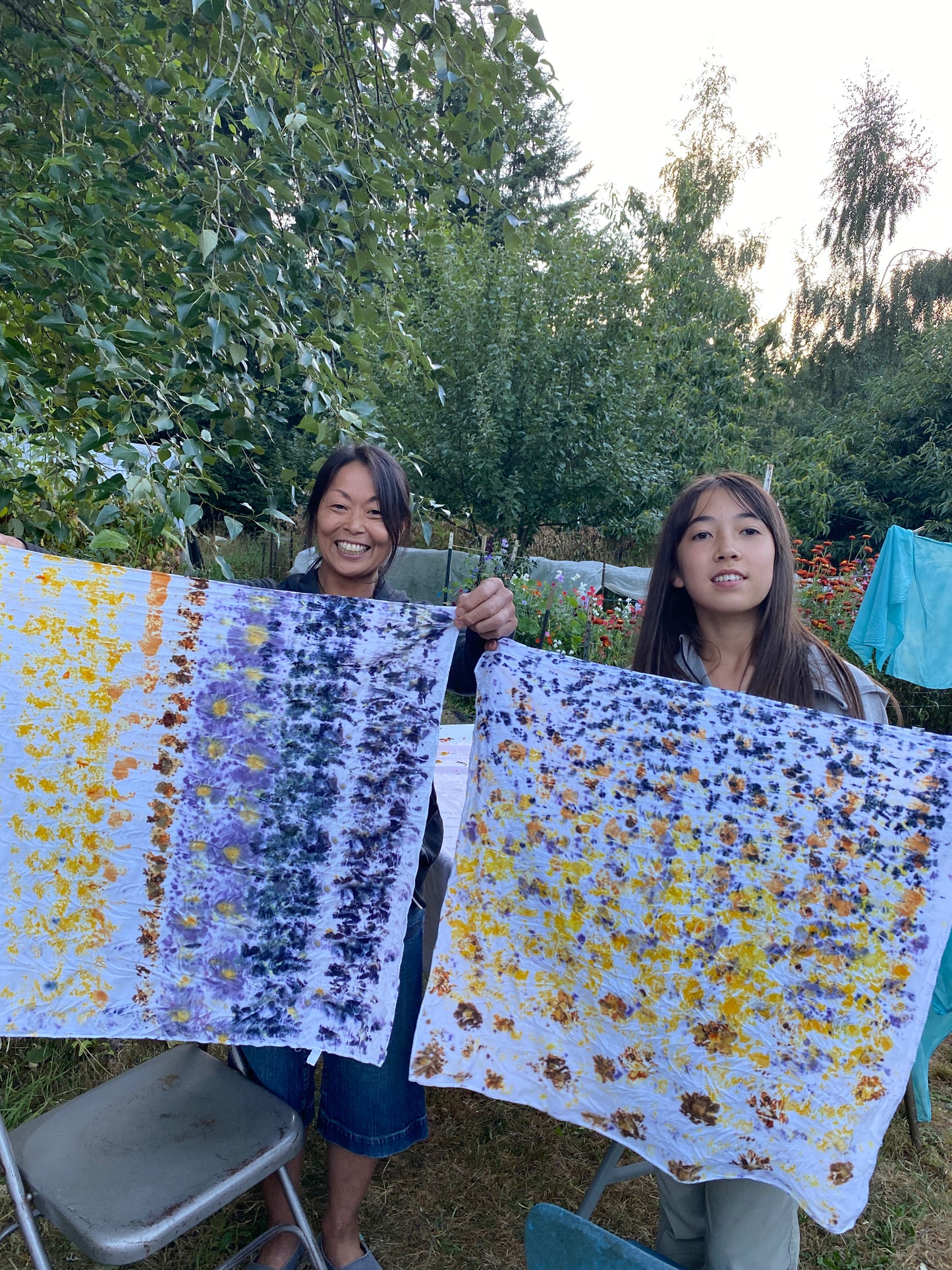 Bundle Dye and Flower Pounding with Monica Wilson