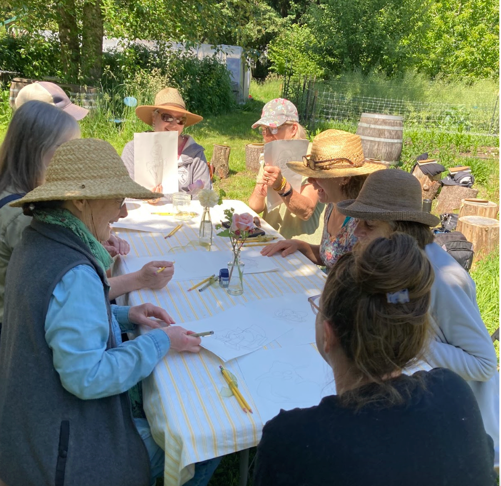 Drawing in the Garden with Annie Brule