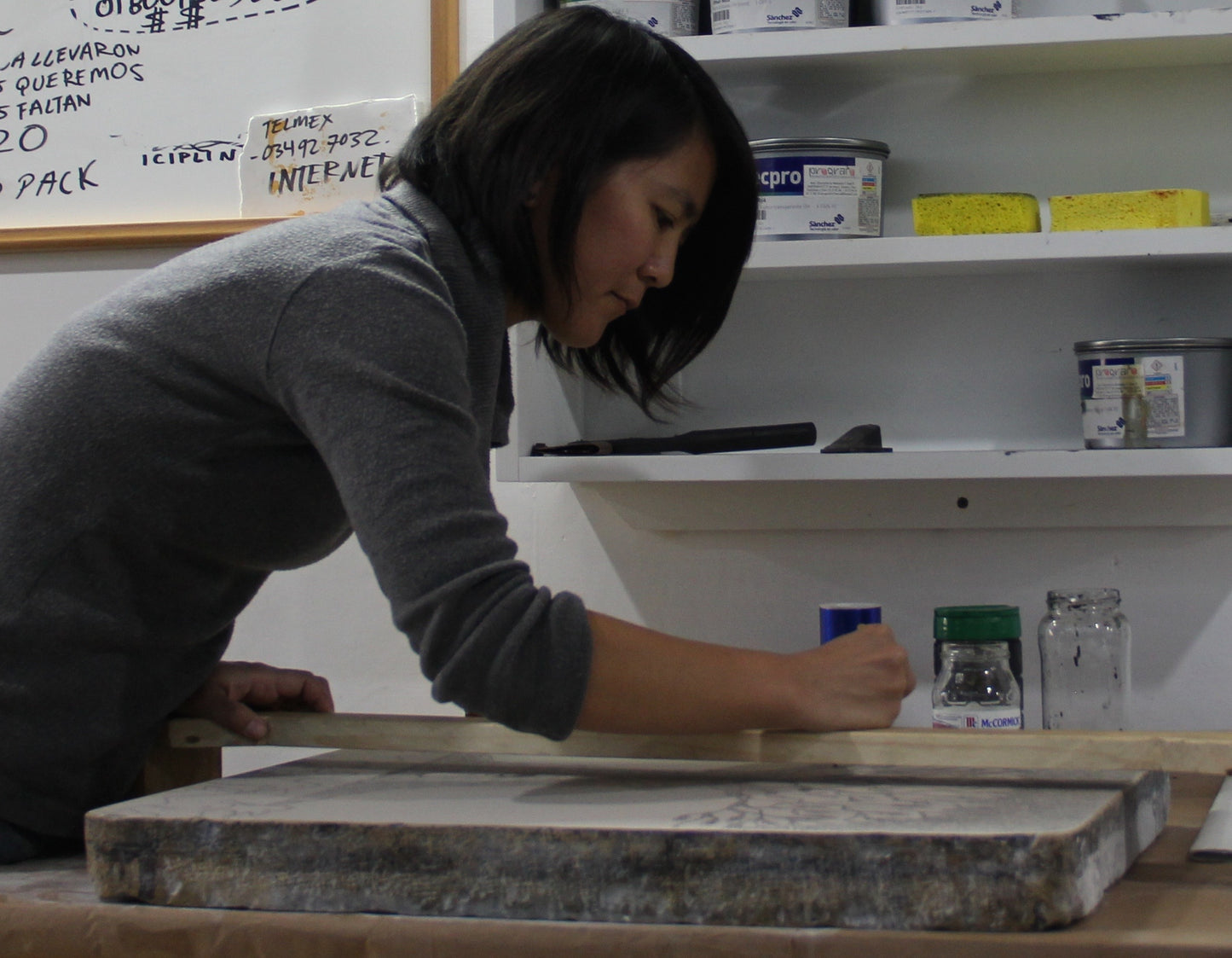 Botanical Linocuts with Yoshi Nakagawa