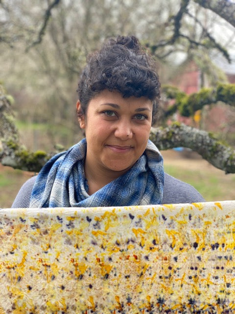 Bundle Dye and Flower Pounding with Monica Wilson