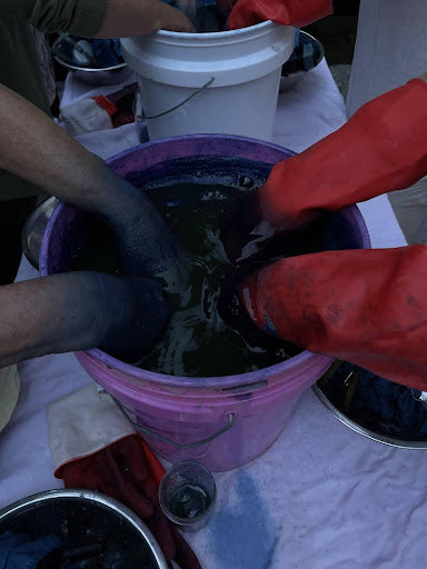 Indigo Vat Dyeing with Monica Wilson